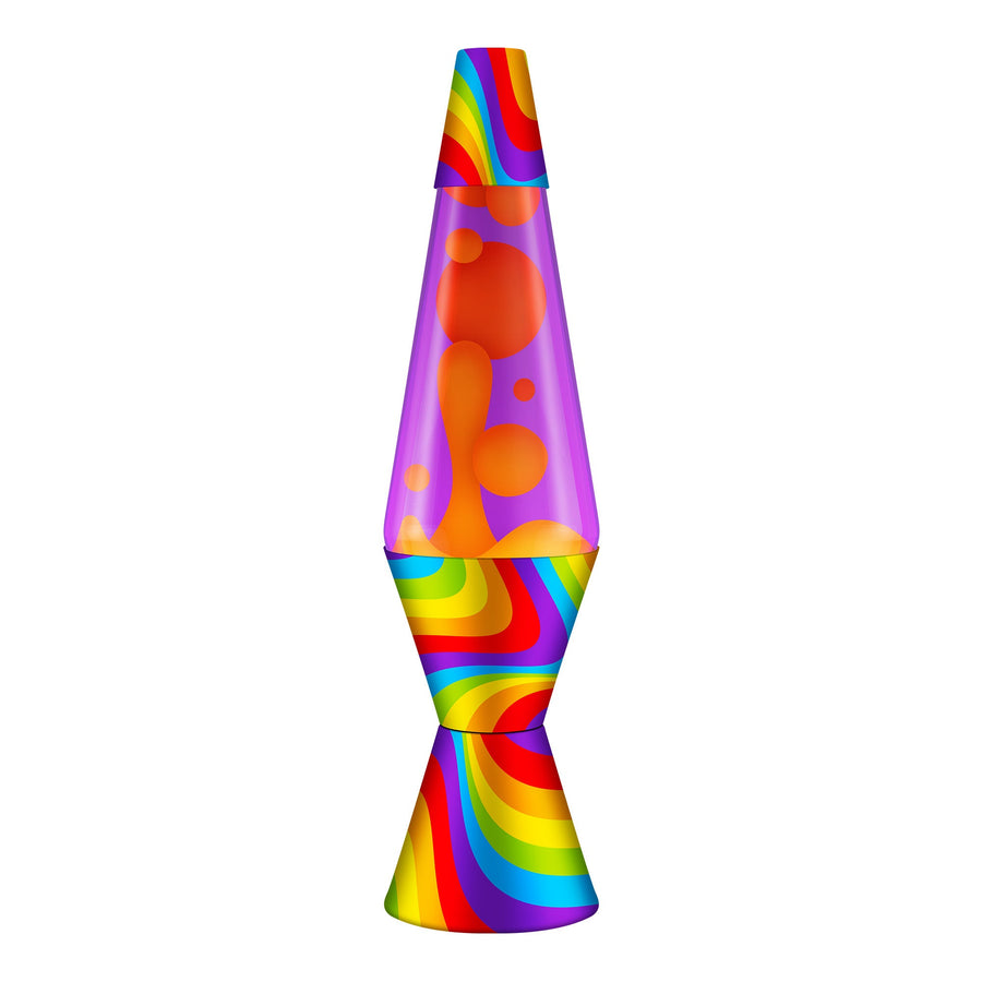 14.5" LAVA LAMP FLOWING COLOR BANDS [DNF5]