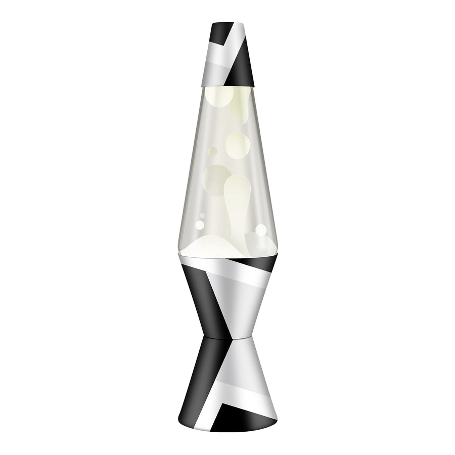14.5" LAVA LAMP POLYGONAL WHITE TONE [KVB1] [KVB1DF]
