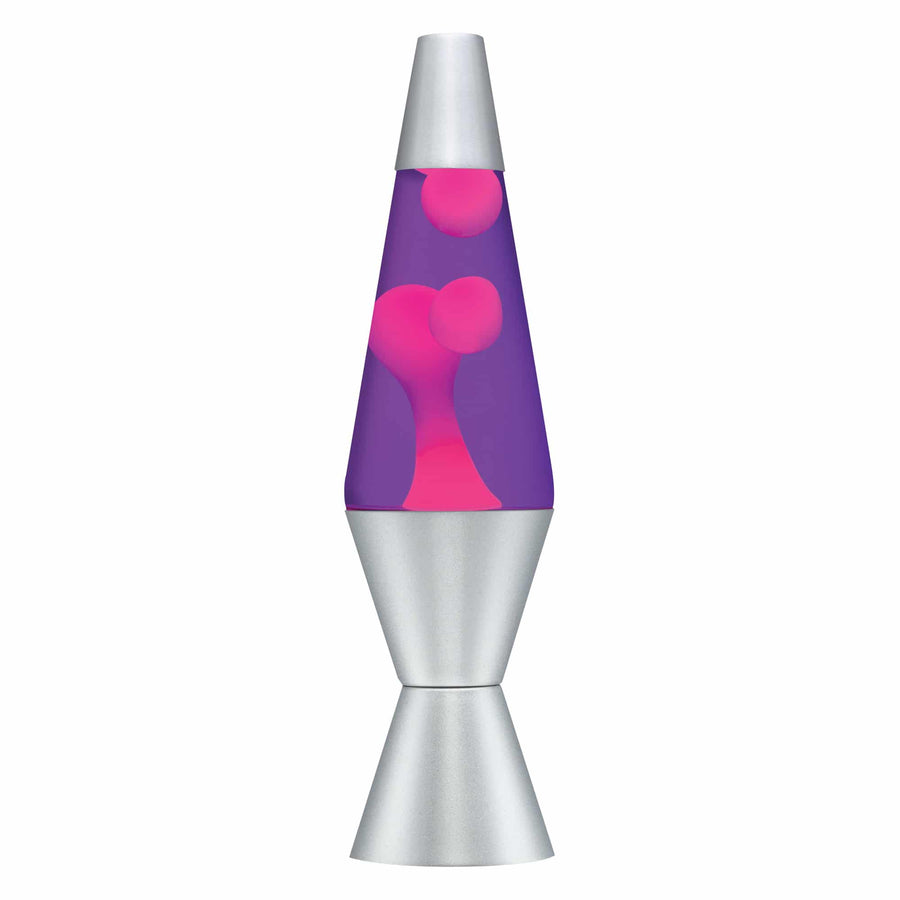 14.5" LAVA LAMP - PINK/PURPLE/SILVER [DYBI]