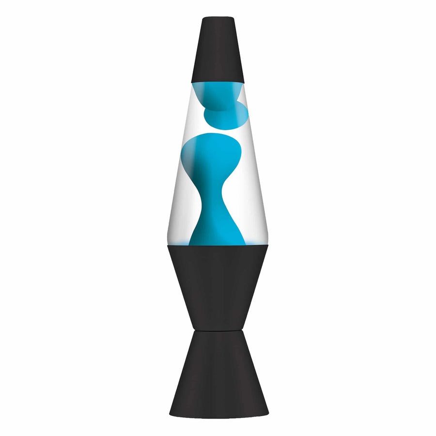 14.5" LAVA LAMP NEON - BLUE/CLEAR/BLACK [AFW5]