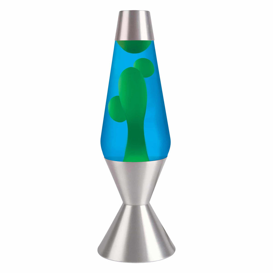 16.3" LAVA LAMP - YELLOW/BLUE/SILVER [RG5S]